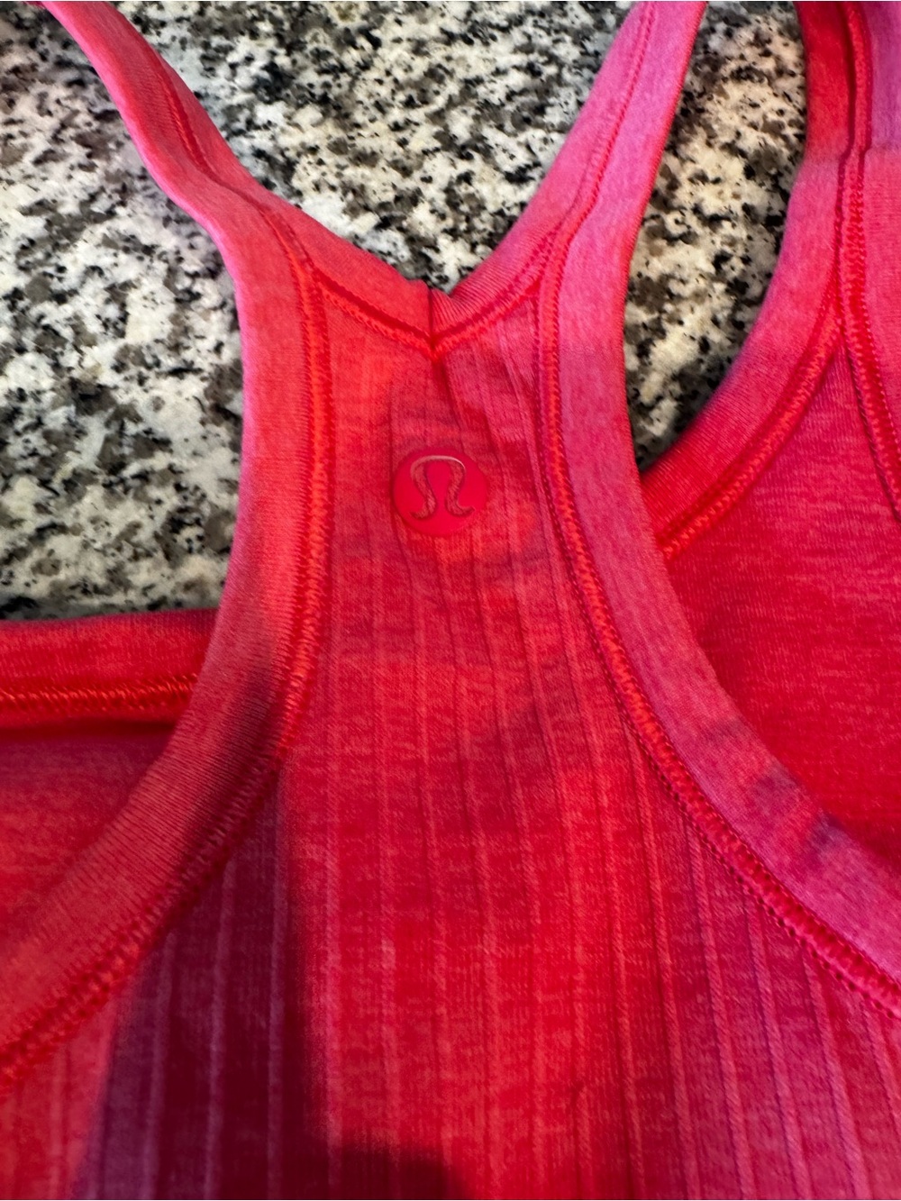 Lululemon TWO Ebb to Street Tanks 1 Bone/White 1 Coral - Picture 4 of 6